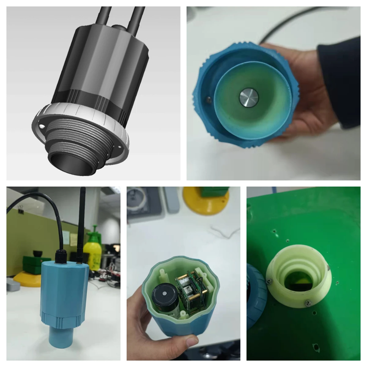 2022 новый ультразвуковой датчик уровня воды/топлива с GSM GPRS WIFI LoRa NB - IoT