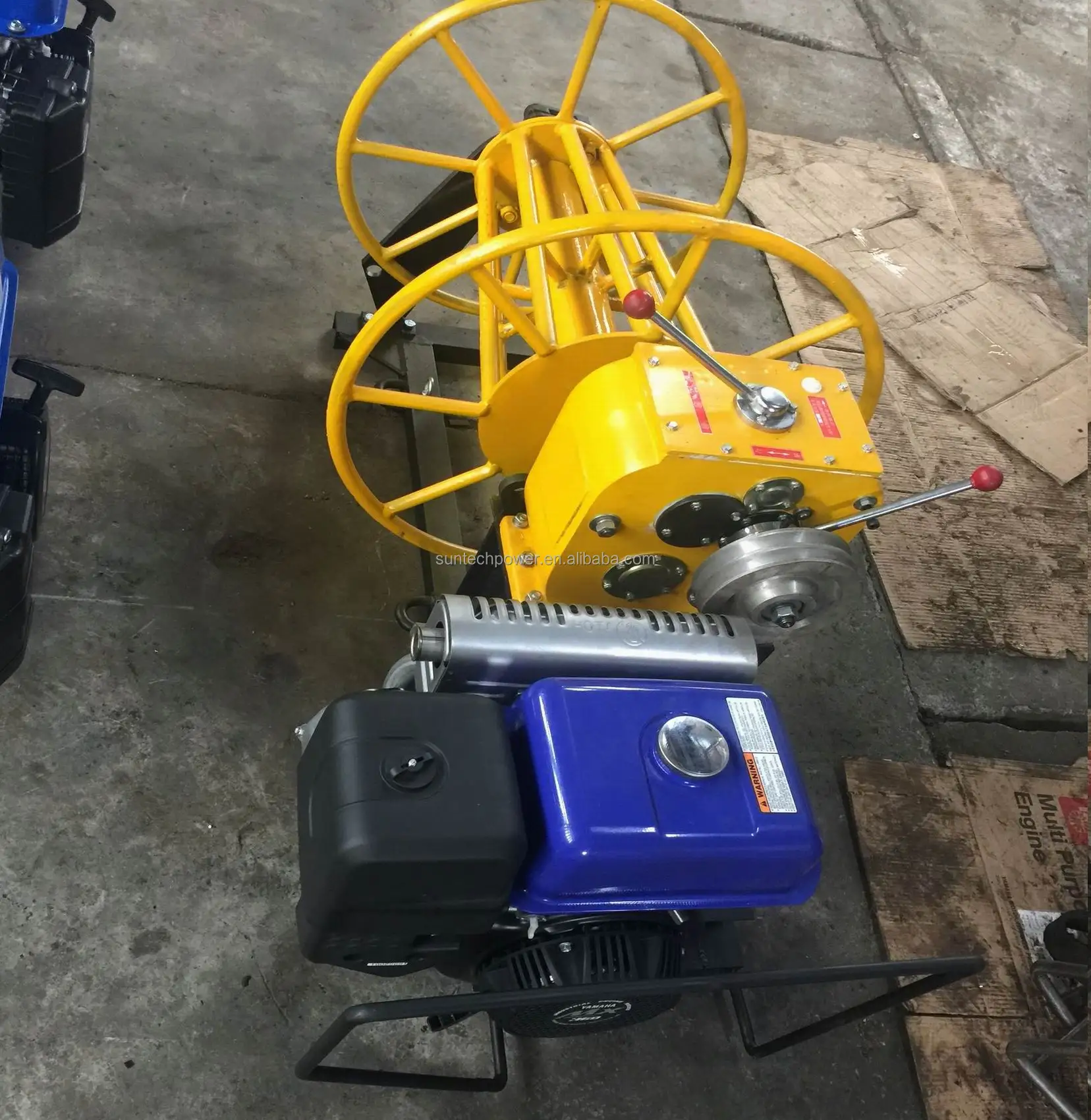 Steel Roller Type Cone Take-Up Machine for Construction Application