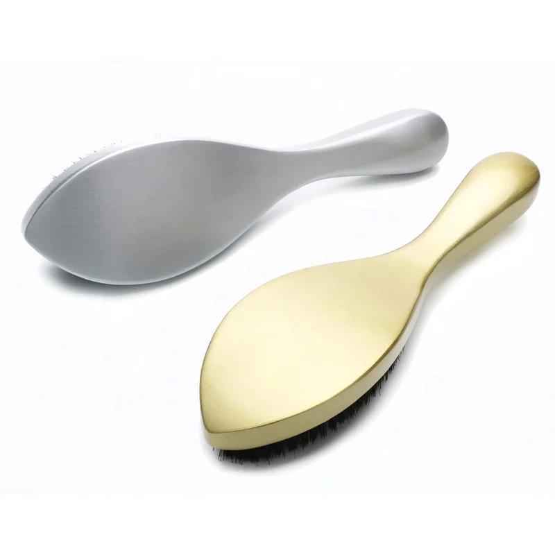 Gold soft medium hard curve 360 waves brush