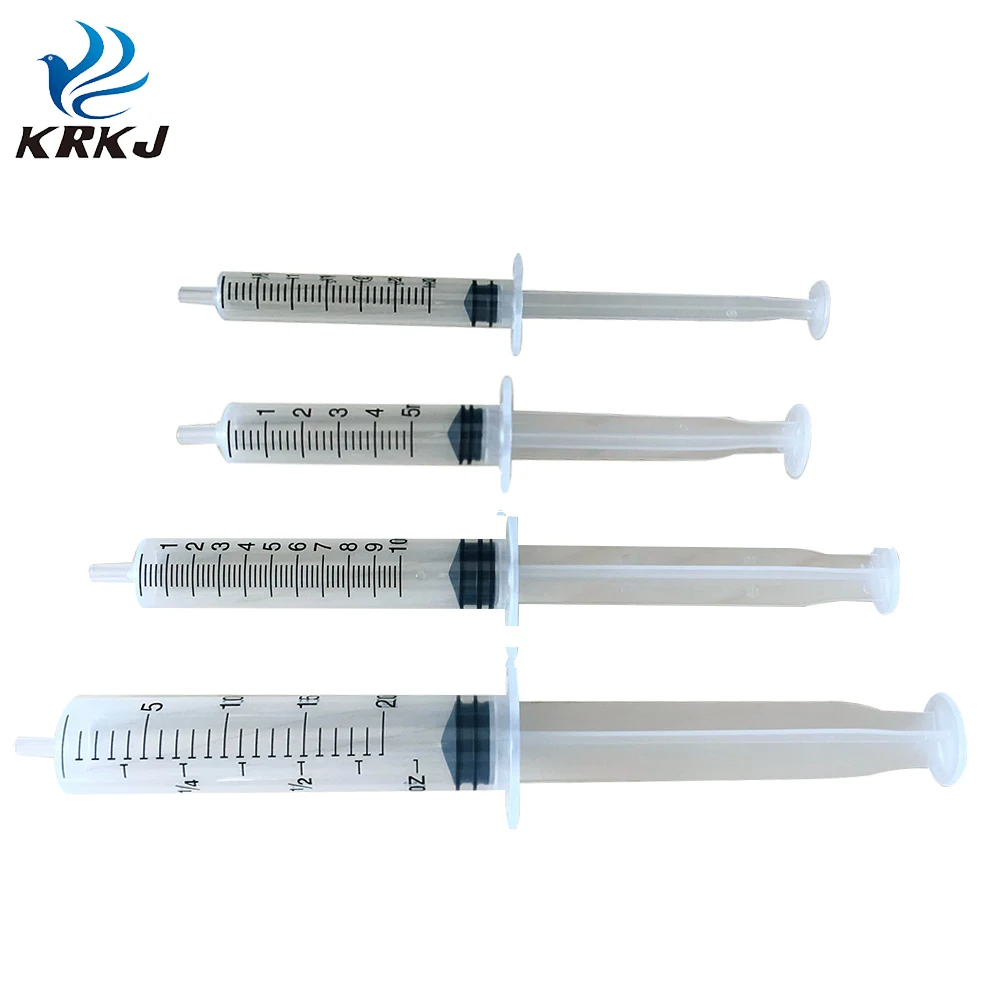 CETTIA KD312 plastic sterile disposable animal irrigation or injection syringes with needle for veterinary