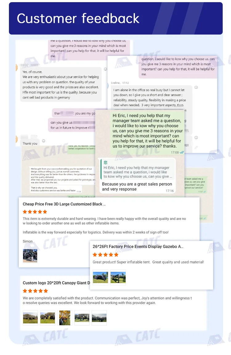 Customizable Promotional Advertising Inflatable Tent Air Canopy Display for Exhibition Events Medical Stores