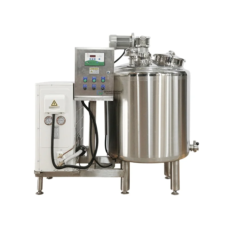 refrigeration fresh milk chiller cooling tank