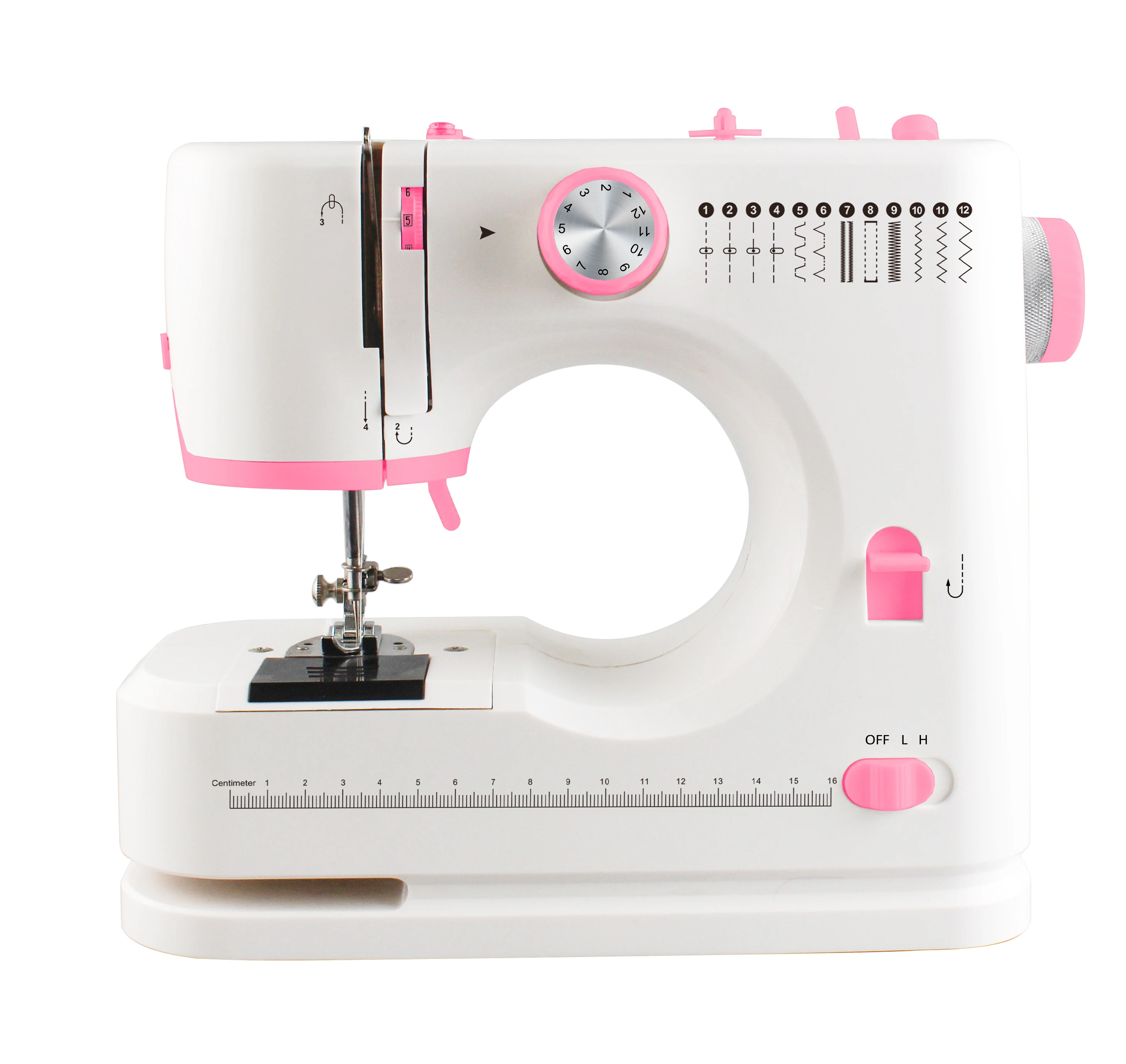 Mini Electric Zigzag Sewing Machine VOF FHSM-520 Sewing Machine Factory Price