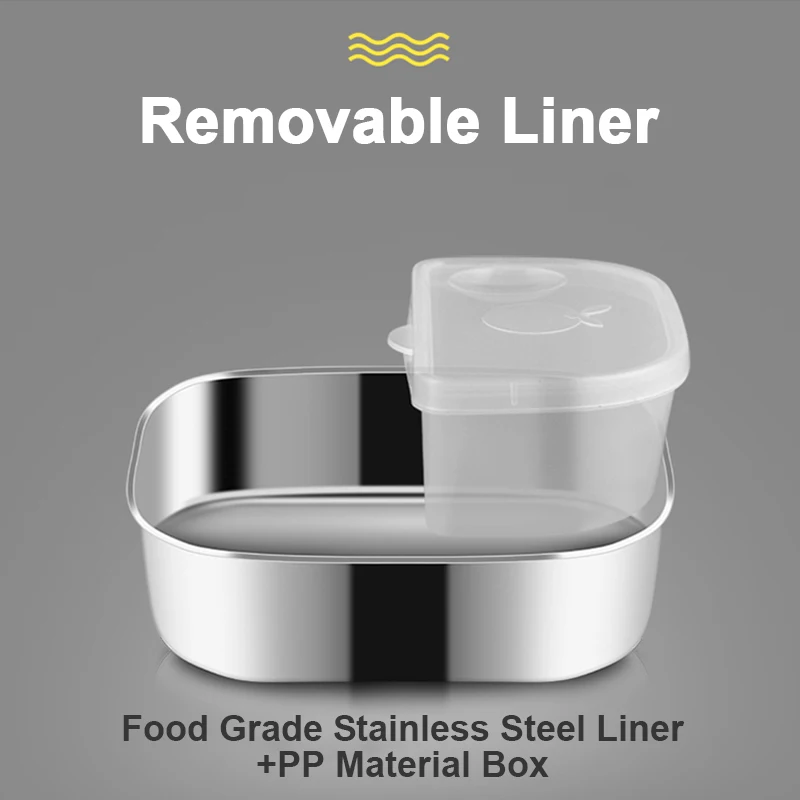 3 in 1 Bespoke New Food Storage Container 110/220V Electric Lunch Box/