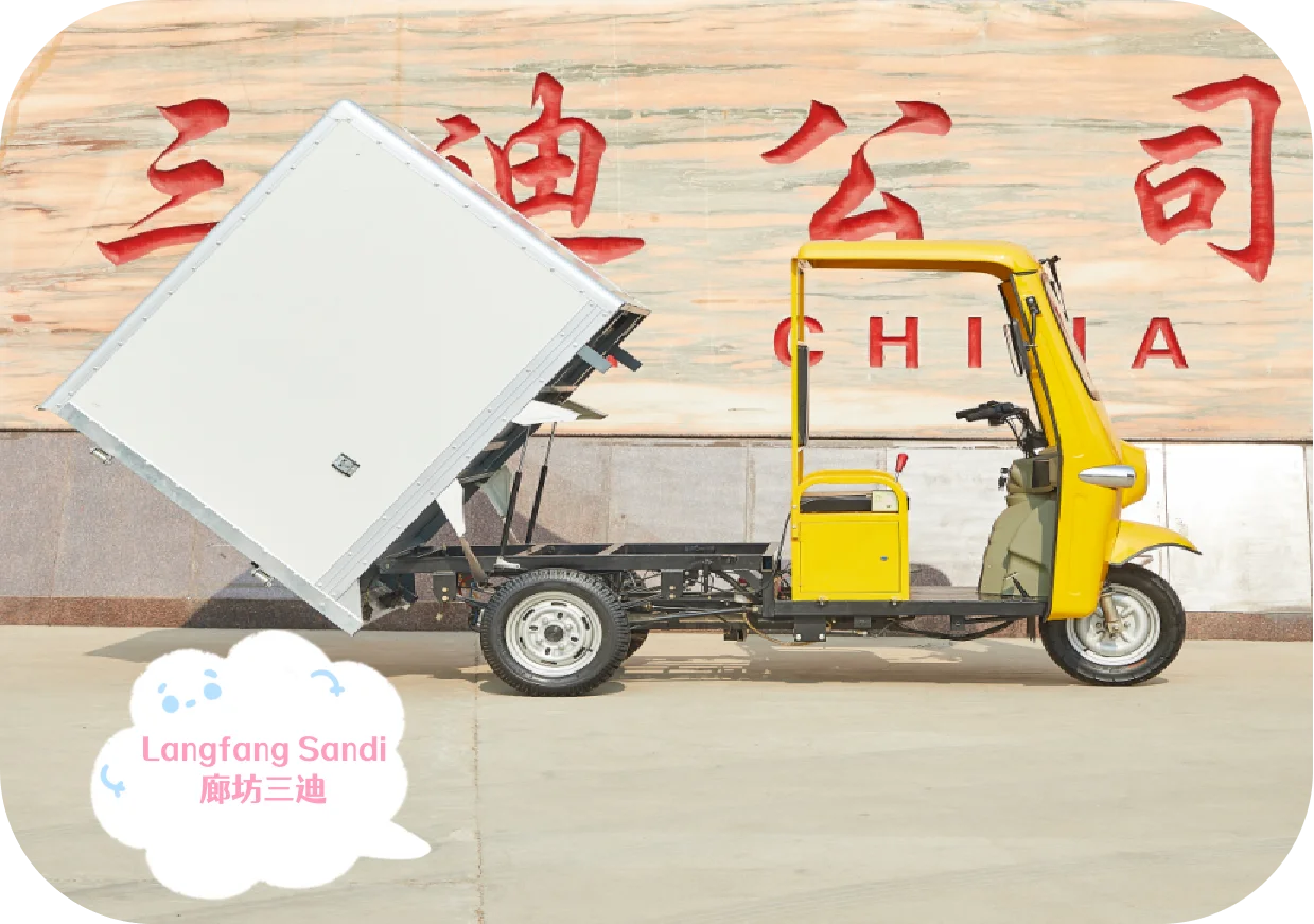 Electric Powered Tuk Tuk Bajaj India Thailand Big Size E Bike 3 Wheels Adult Electric Delivery Tricycle