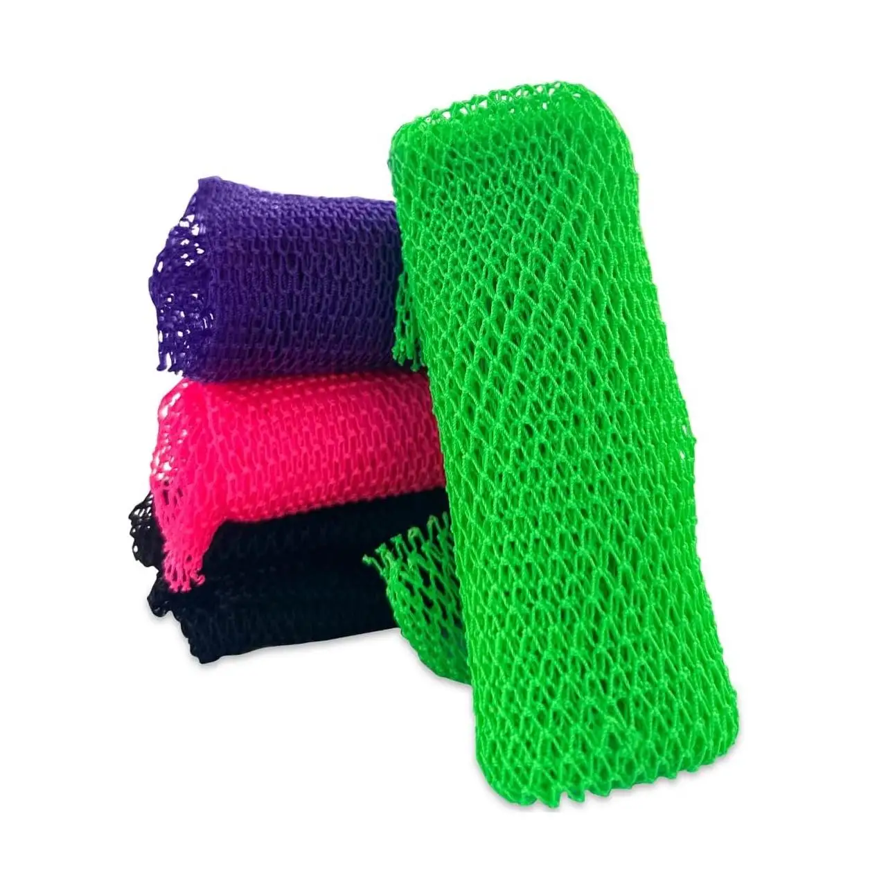 Factory Customized African Net Sponge Long Nylon African Exfoliating Net Authentic African Bath Sponge For Daily Use