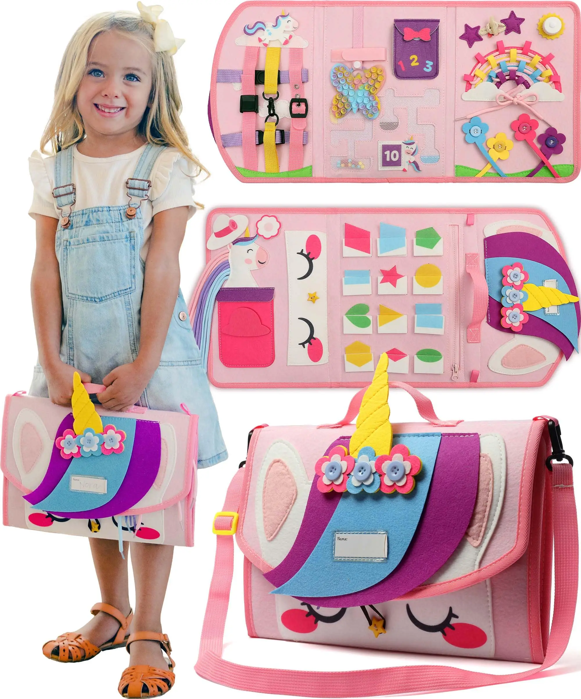 Dementia Collapsible Autism Sensory Toys Calming Comforting Activities Therapy Fidget Blanket For Alzheimer