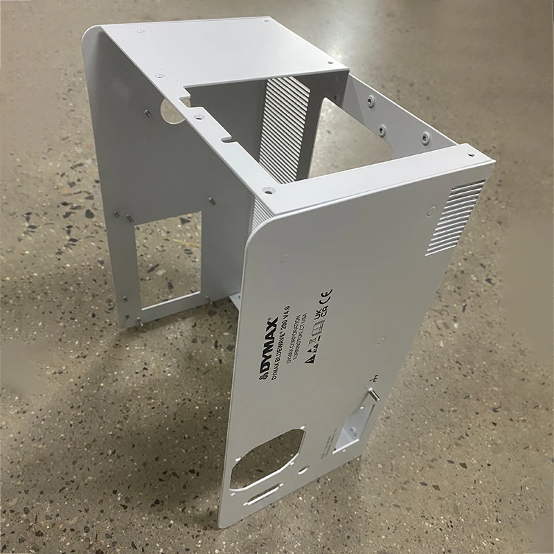 OEM Sheet Metal Enclosure Chassis Case Fabrication Equipment Bending Stamping Aluminum Parts Welding Assembly Services