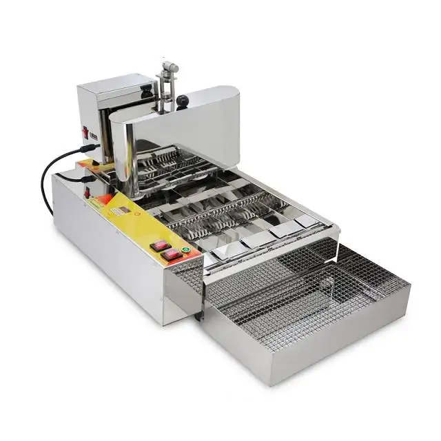 Large Commercial Electric Gas Heating Contius Rotating Deep-fried Dough Stick Oven Breadsticks Twisted Cruller Frying Machine