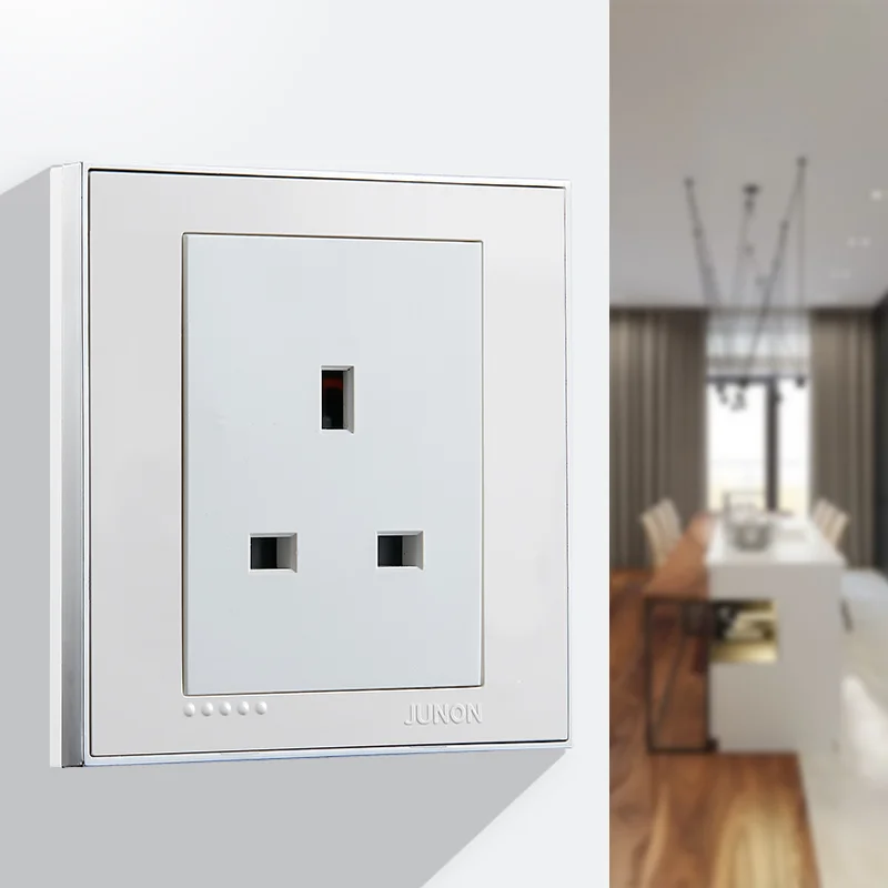 
JUNON Hot Selling Energy Saving Electric Sensor Wall Switch Socket 