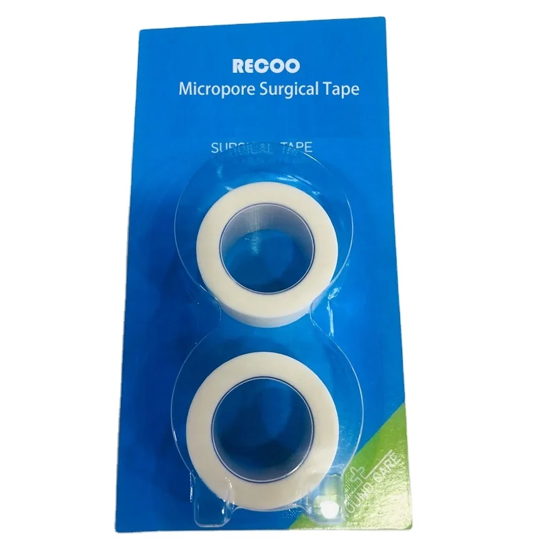 pharmacy blister pack Medical surgical tape plaster(paper/non-woven/silk/PE/Cotton)