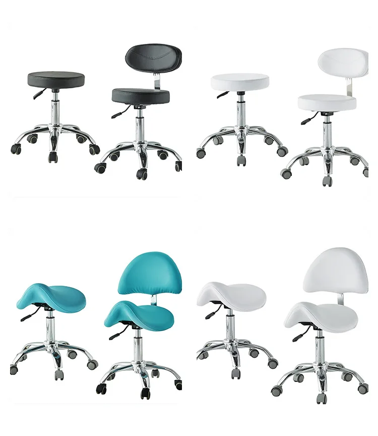 Hot Sale Good Quality Height Adjustment  Multifunctional Dental Chair Operational Chair With Universal Wheel