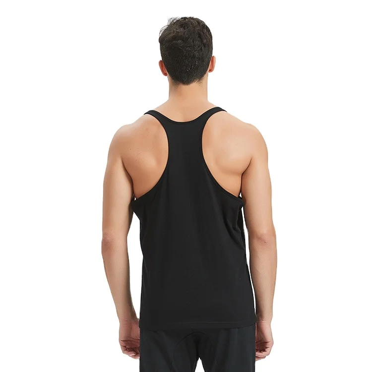 
wholesale gym cotton stringer tank top 