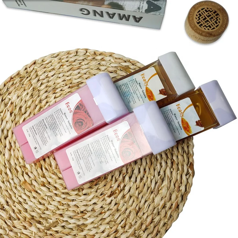 hair removal cartridge wax strip water-soluble sugar wax affordable large capacity 150g roll on wax