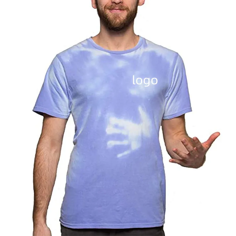 Max Temperature Color Changing Fabric Color Changing Sensitive Temperature Clothing Unisex Color Changing T-shirt