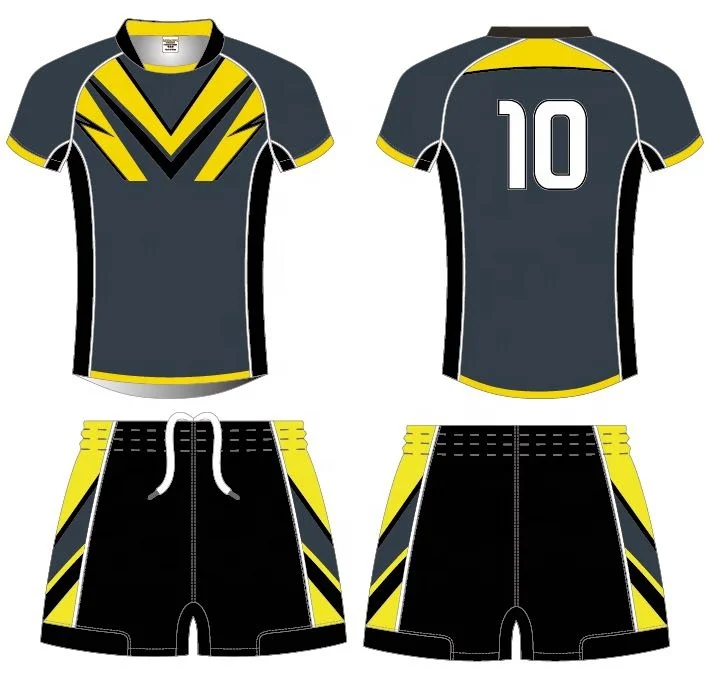 Customized Rugby Football Wear Sports Team Uniform Sublimation Rugby Jerseys