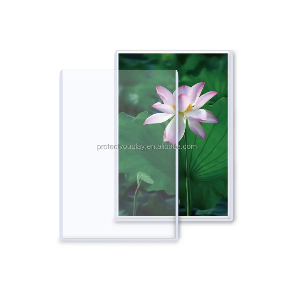 6x9 Hard Plastic Rigid Toploader Holder Top Loader for Photograph Postcards Photos Oversized Printed Jumbo Card