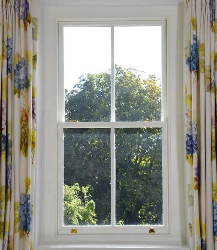 Making Things Convenient For Customers Double-hung Windows Aluminum Clad Wood Window Double Hung