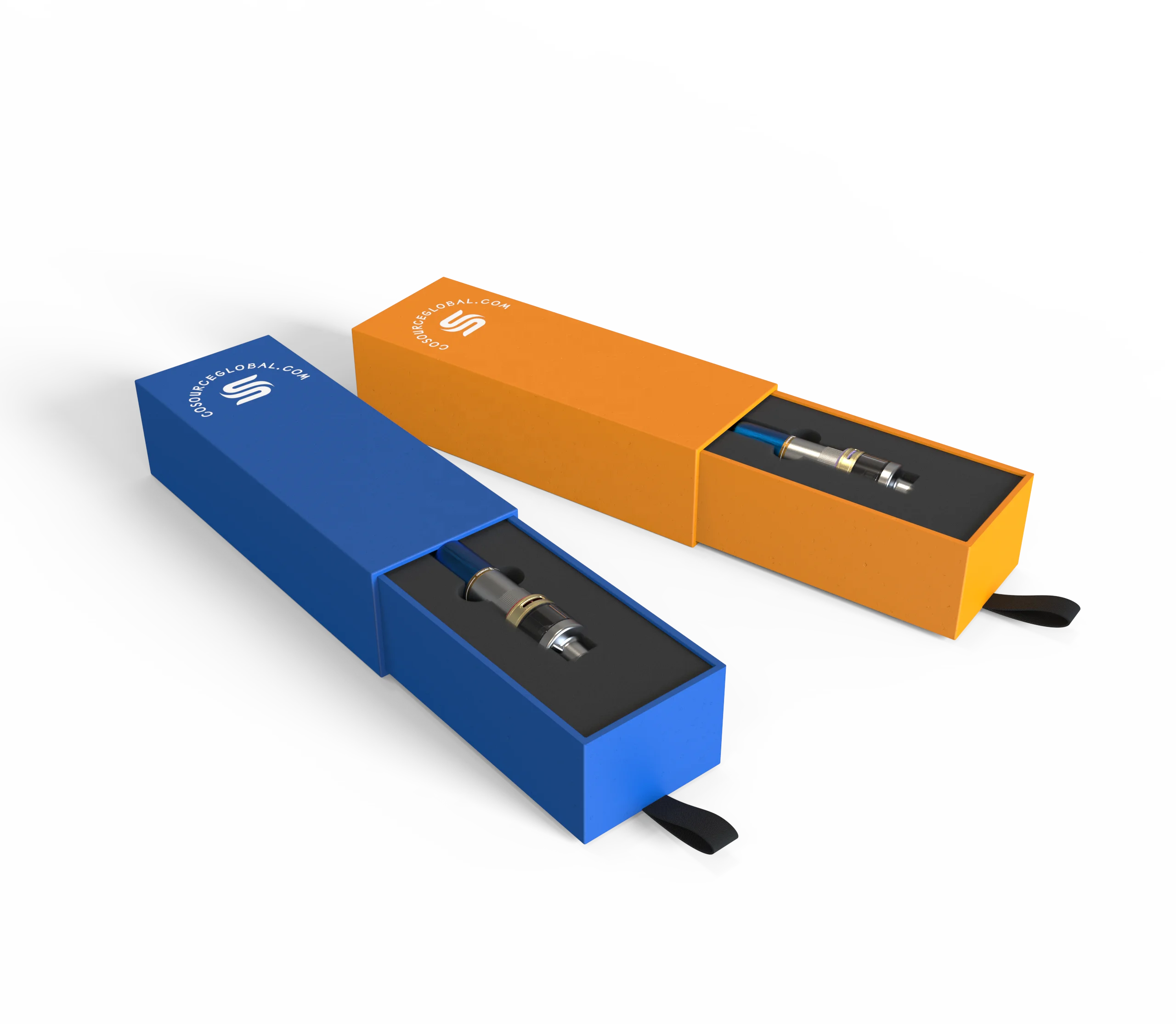 Wholesale Push Button CR Cartridge Custom Packaging 1ml Disposable 1 Gram Cartridge Package Matt Cart Paper Boxes