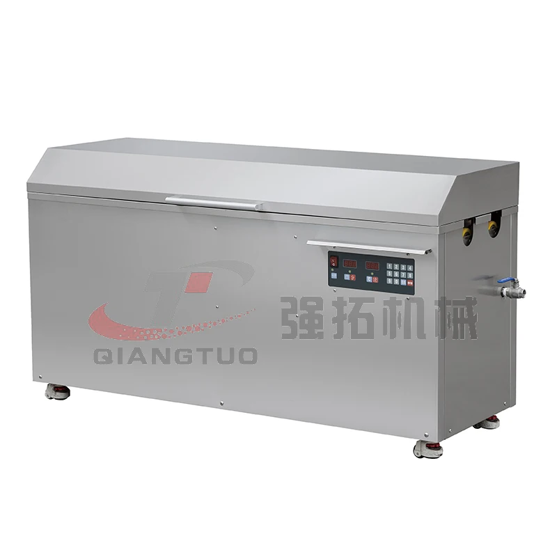 Qiangtuo customized multi-tank cleaning, filtering and drying function industrial ultrasonic cleaning machine