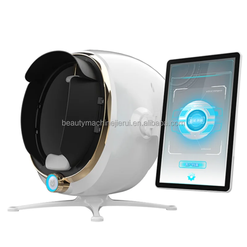 Portable 3D AI Face Skin Diagnostics Analyzer Facial Tester Scanner Magic Face Mirror Device Skin Analysis Machine Skin Analyzer