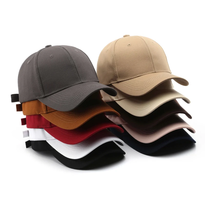 Hot Sale 100% Cotton Blank Baseball Cap Embroidered Baseball Cap For Men And Women