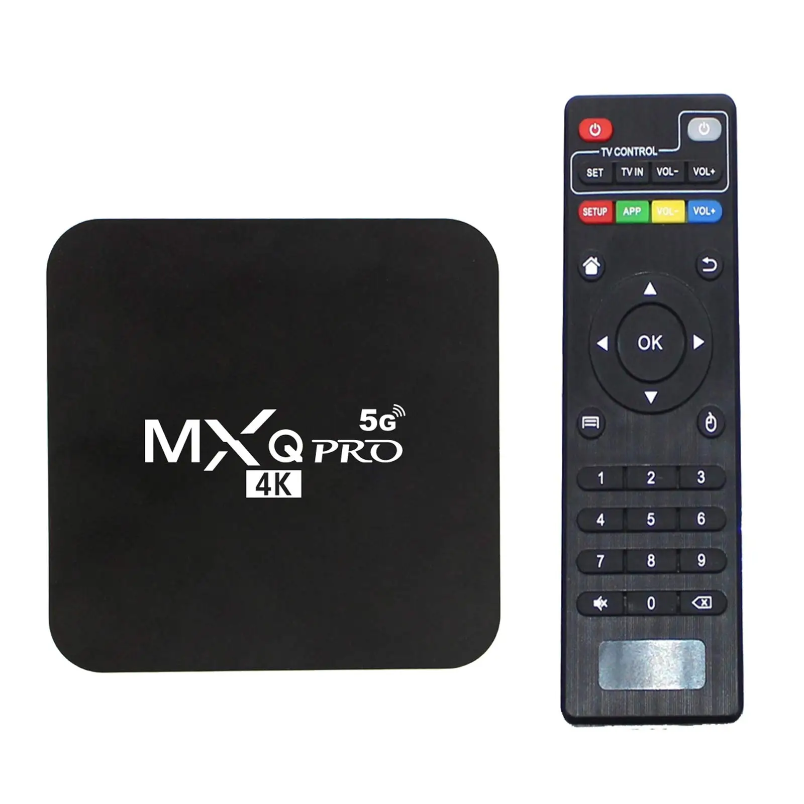 MX Q Pro 5G Android 11.1 TV Box 2023 Upgraded Version Ram 2GB ROM 16GB Android Smart Box 4K HD Dual Band 2.4G/5.8G WiFi