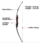 New Chinese Triangular Bow Laminated beech wood bow handle With Arrow Rest Beginner Archery Bow