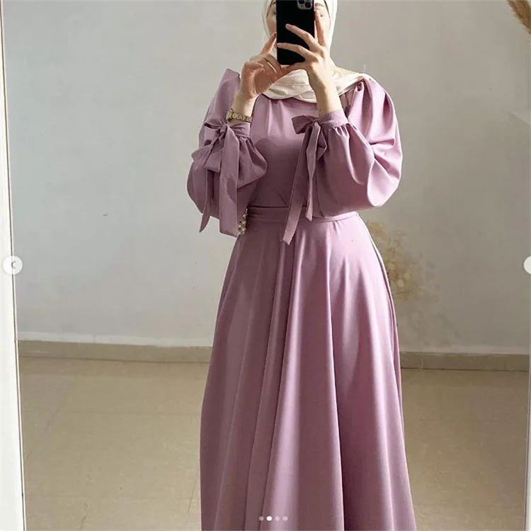 2024 new spring and summer gentle elegant wind dress Women dress 2024 Beautiful abaya designs