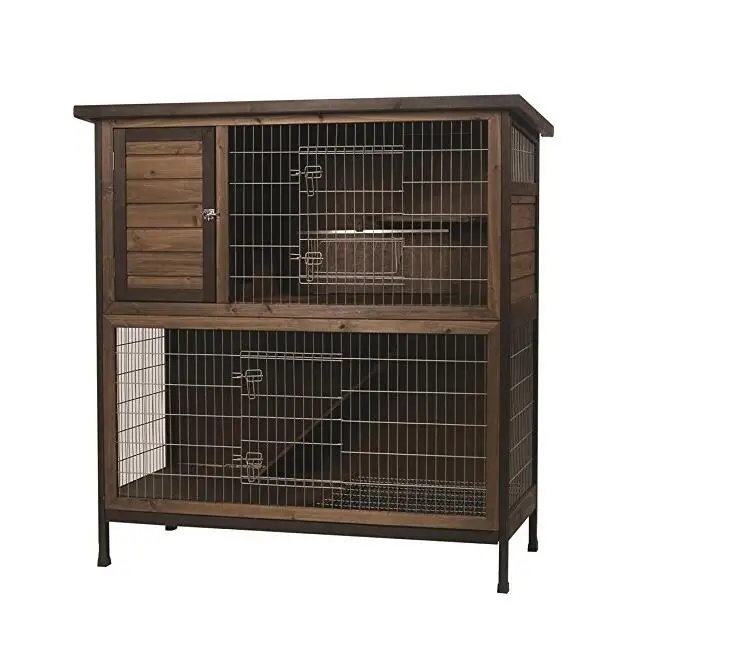 Factory selling wooden rabbit hutch rabbit run