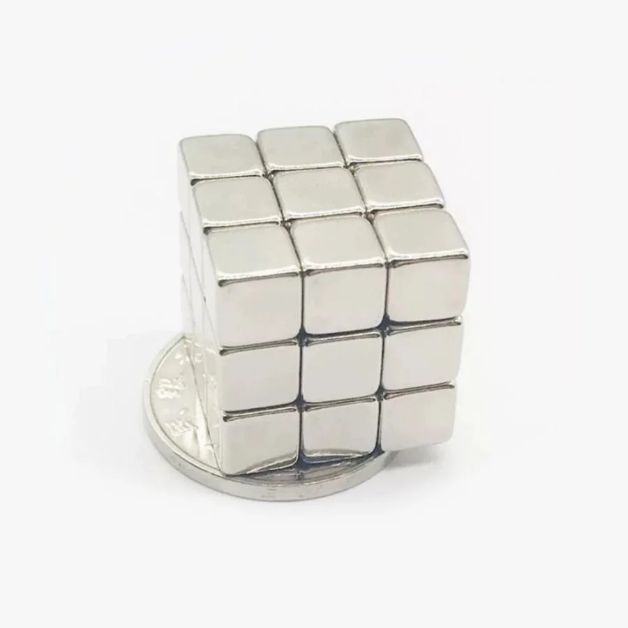 Custom Super Strong Small Block Square  Cube Neo Magnet Neodymium Magnet