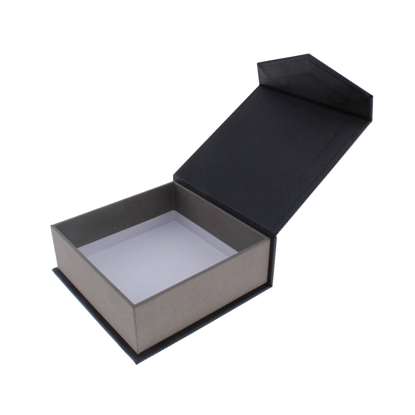 customised packaging Ornaments Wrapping Gift Gilding Small Black For Magnet Flip Book Style Beauty subscription box