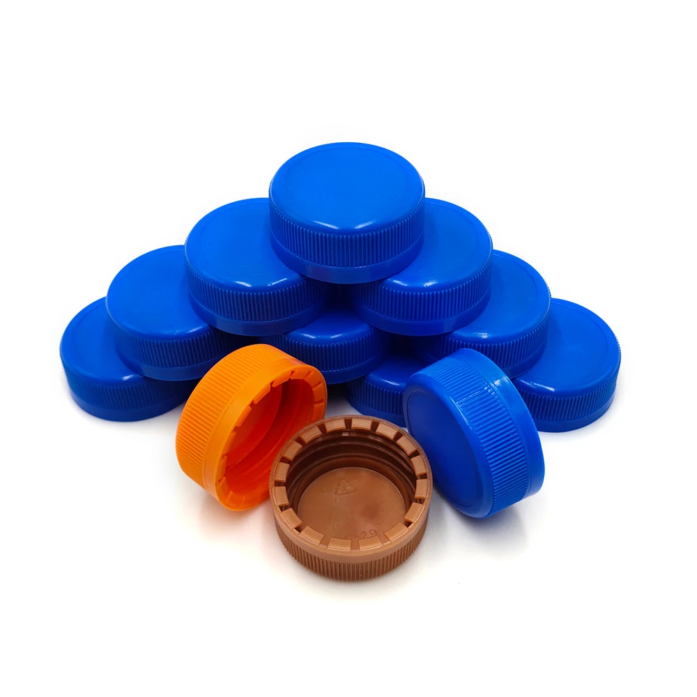 High quality pe neck 40mm soft drink plastic juice bottle cap on sale