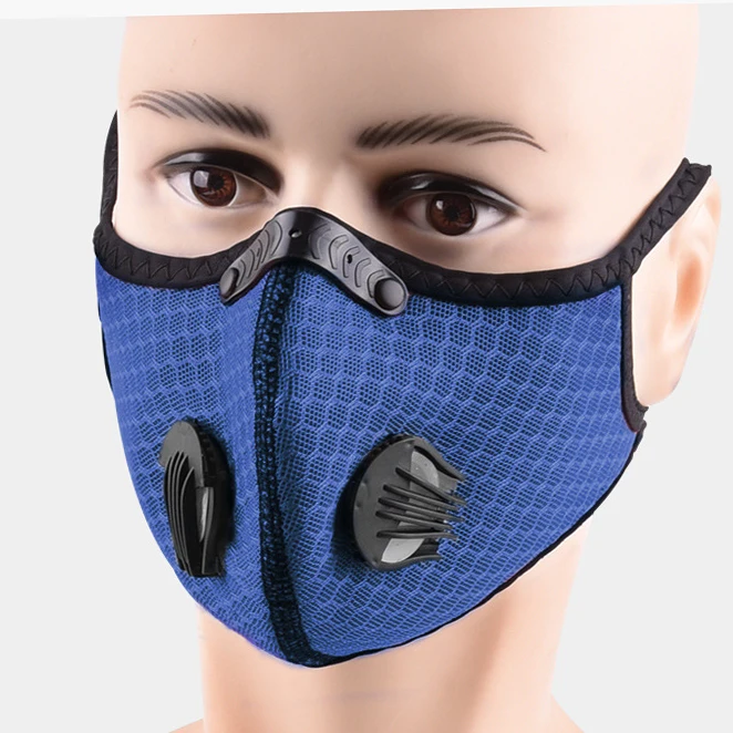 Лидер продаж регулируемый дышащий сетчатый пылезащитный спортивный чехол для лица с защитой от пыли ушей велоспорта тренировок щит