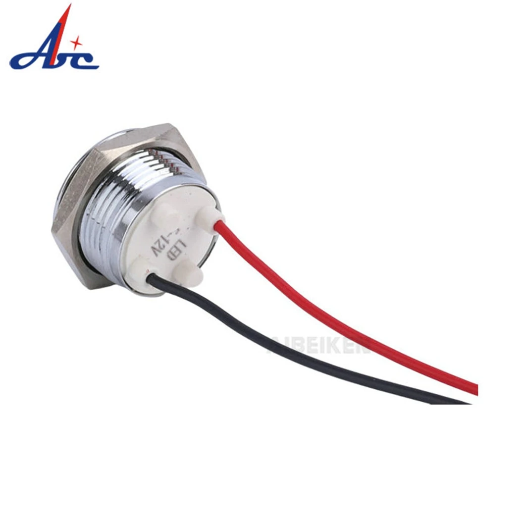 ABILKEEN Electrical Panel Indicator Lights Min Voltage 3V Red/White/Blue/Luminous Color Indicator Light
