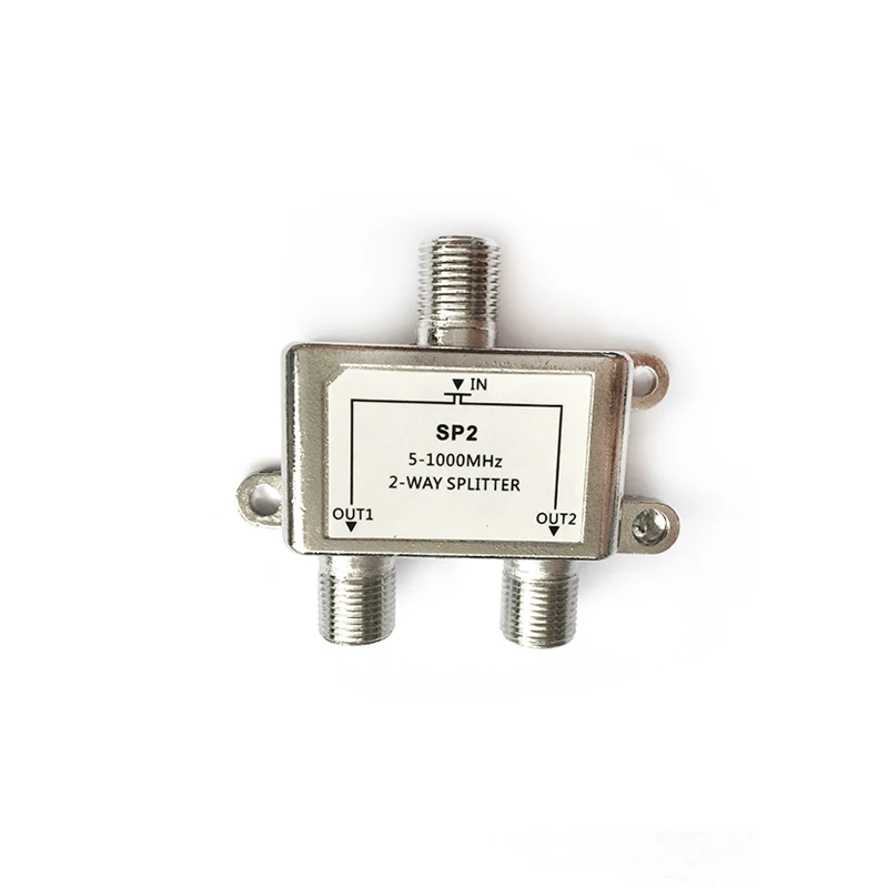 Catv Крытый 2-полосная разветвитель