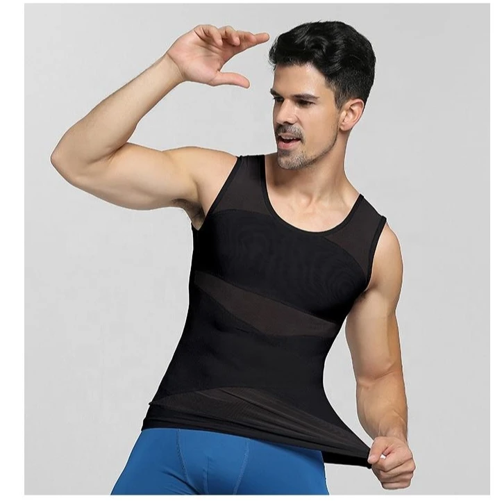 Men Slimming Vest Body Shaper Underwear Waist Cincher Corset Men Shaper Vest Body Slimming Tummy Belly Belly Underwear Corset