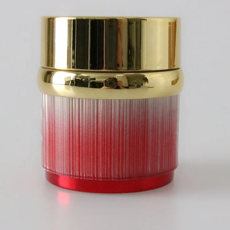 
30g 30ml 50g 50ml red color cosmetic cream container acrylic cosmetic jar plastic jar 