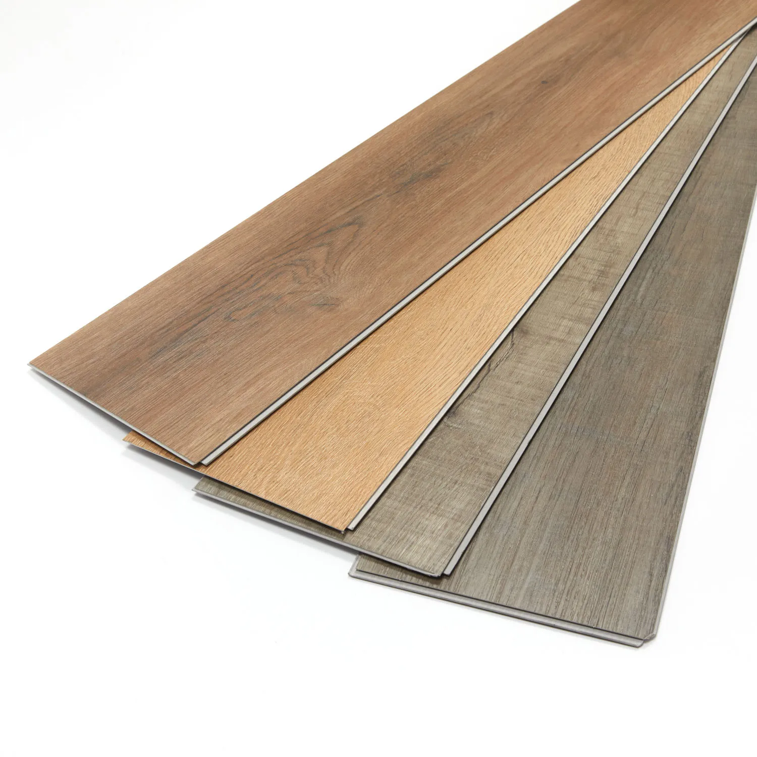 Fireproof Waterproof Limestone Vinyl Pvc Interlocking Wood Style Vinyl Plank Spc Flooring Spc Click Thick Floor