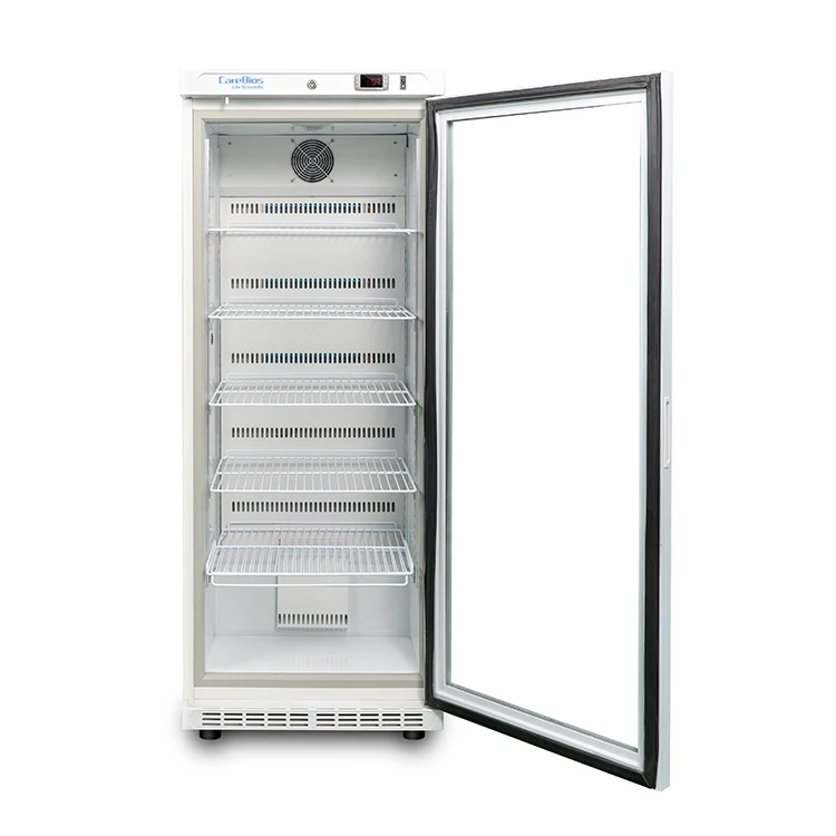 2~8 Degree Upright Double Door Vaccine Medical Laboratory Refrigerator for Hospital Use