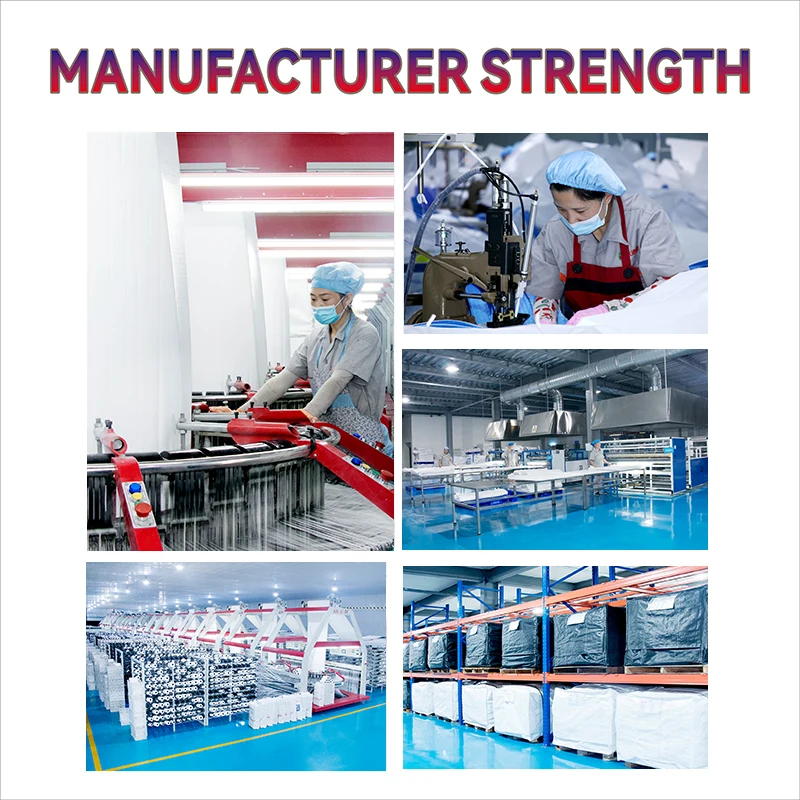 FIBC size manufacturer supplier barite empty plastic jumbo bag for sulphur Big bags circular FIBC  1000kg 1200kg 1500kg 2000kg