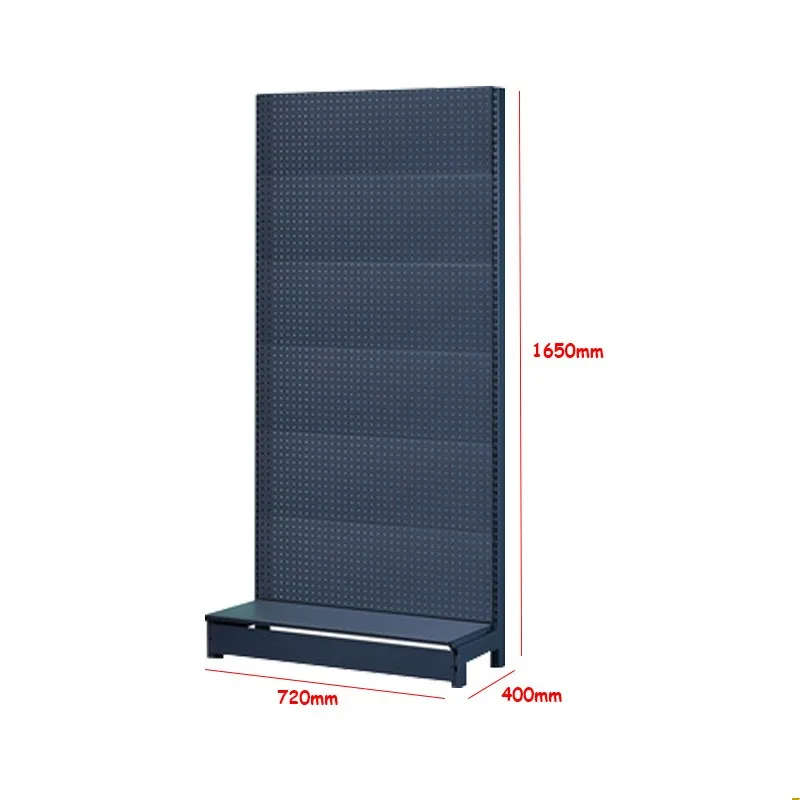 Wholesale Heavy Duty Metal Hook Display Rack Double-Sided Small Commodity Storage Supermarket Shelves Store Stationery Rack