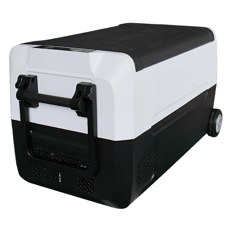 Portable Mini Heating Cool 220V AC DC 12V Camping Car Refrigerator with Freezer