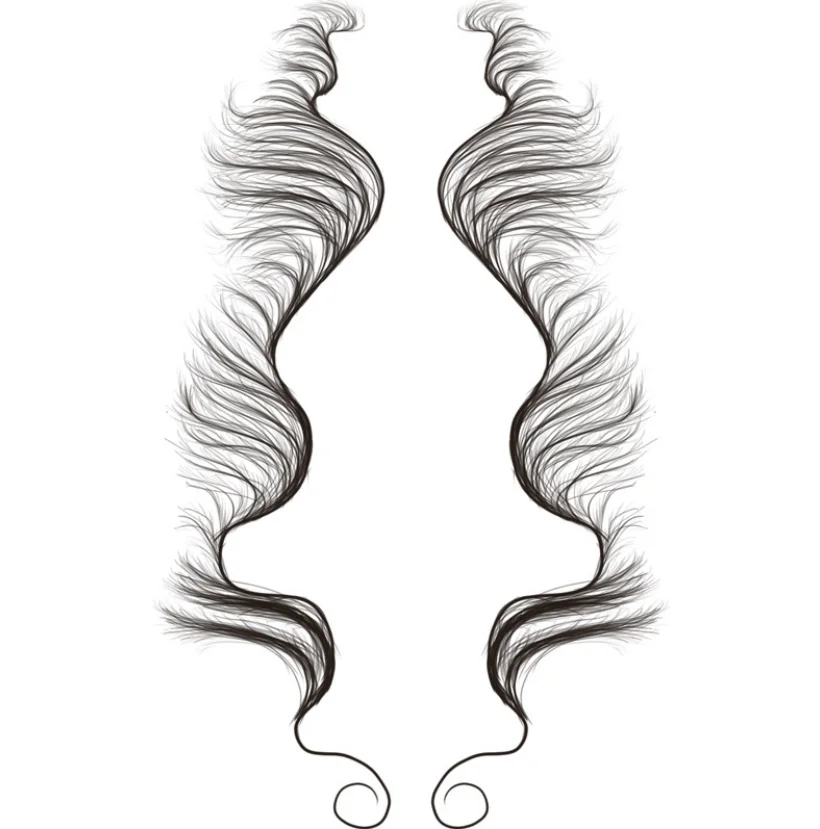 Wig Accessories Custom Long Lasting Natural Non Toxic Hair Edge Fashion Baby Hair Tattoo Stickers