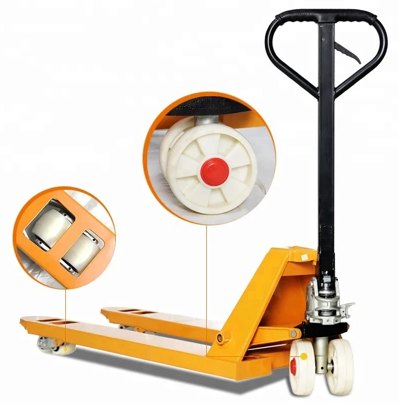 Industrial 3000kg  Manual Pallet Truck With AC Pump