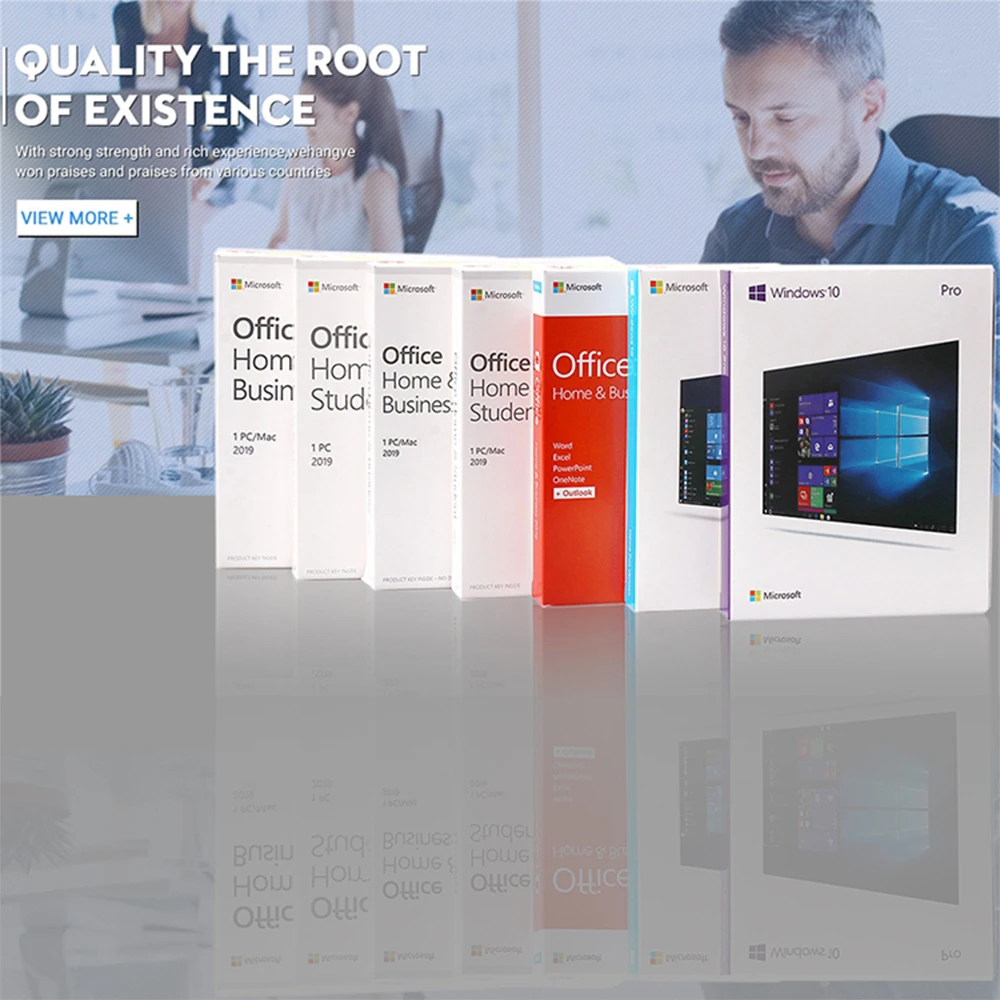 Lifetime Warranty Multi Language 100% online Activation Office 2019 home and student Full Package for PC