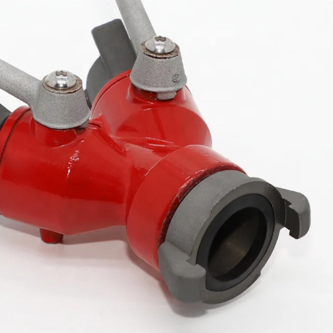 XHYXFire Aluminum Y Type Fire Hydrant Water Divider Mahcino Fire Department Connection Water Divider