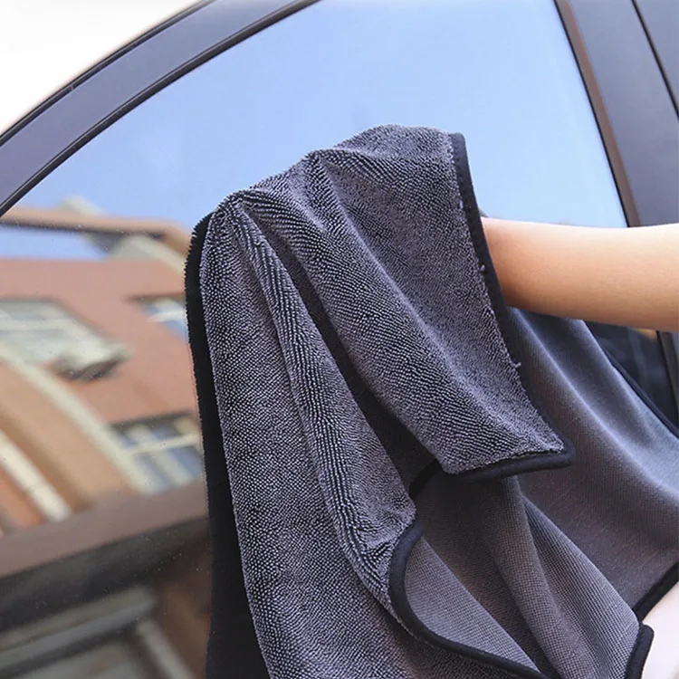 Hot Sale Microfiber Quick Dry Twisted Care Detailing Car Wash Towel Cleaning Cloth
