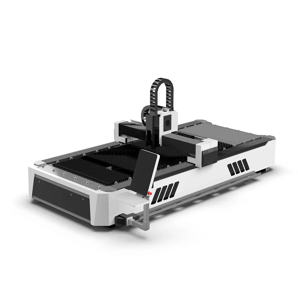 China Factory 1000w 2000w 3000w 3300w 4000w Metal Stainless Steel CNC Fiber Laser Cutting Machine Price