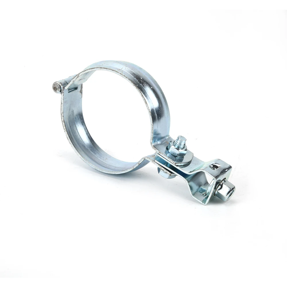 Qipe Quick Release Plain Carbon Steel Clamps Galvanized Vertical Pipe Clamp Kit